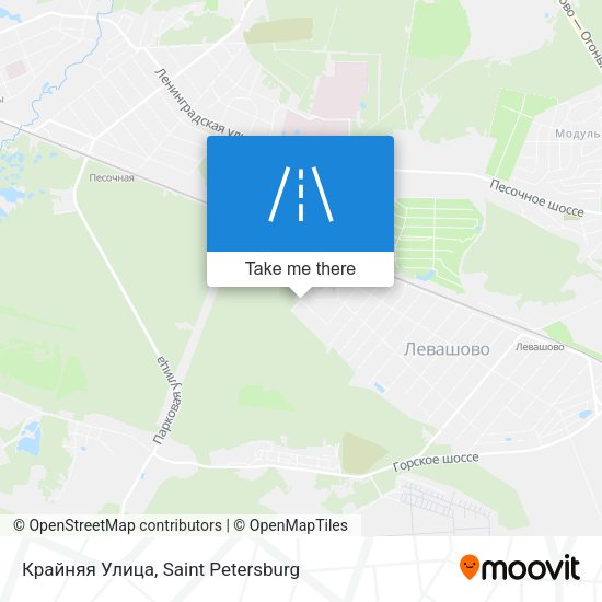 Крайняя Улица map