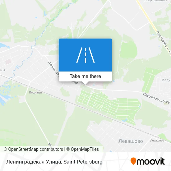 Ленинградская Улица map