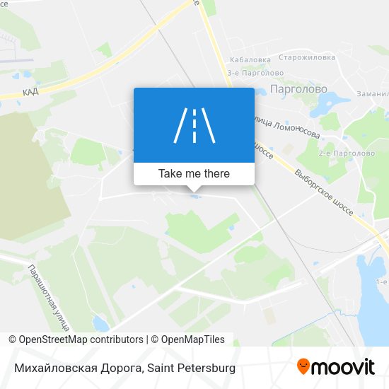 Михайловская Дорога map