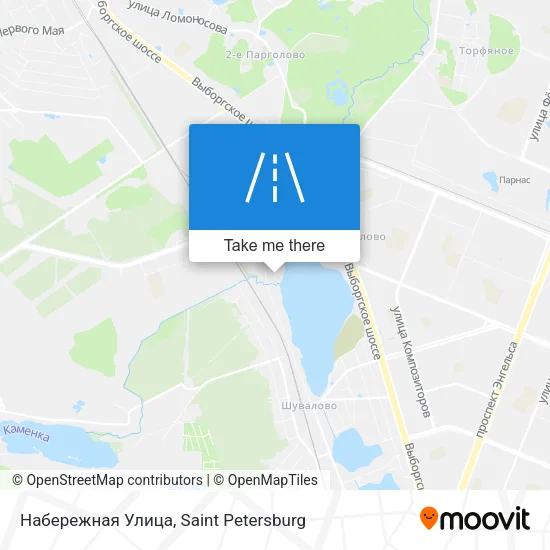 Набережная Улица map