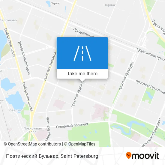 Поэтический Бульвар map