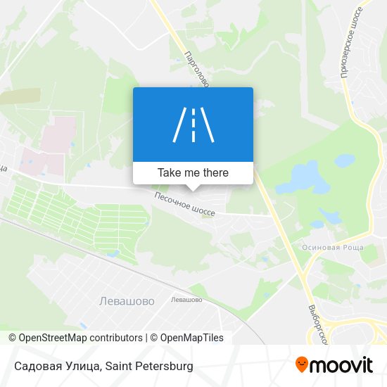 Садовая Улица map