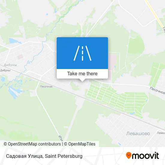 Садовая Улица map
