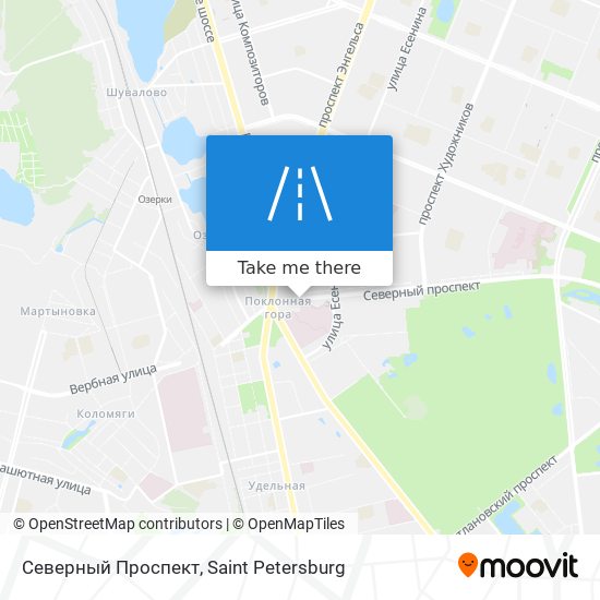 Северный Проспект map