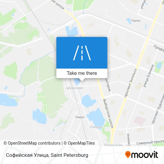 Софийская Улица map