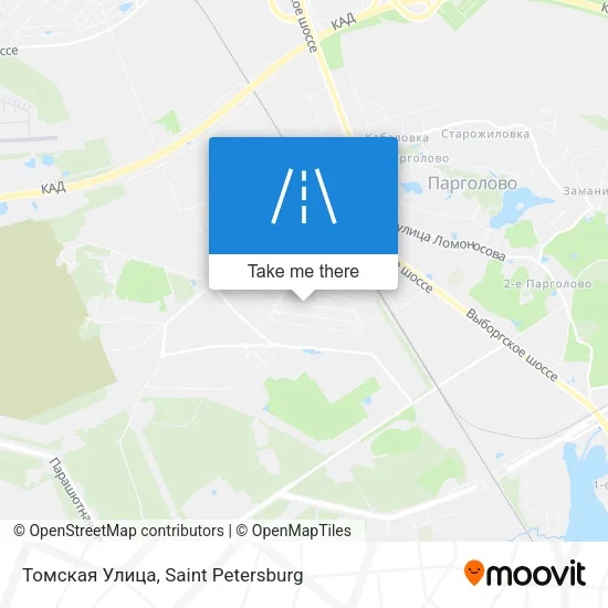 Томская Улица map