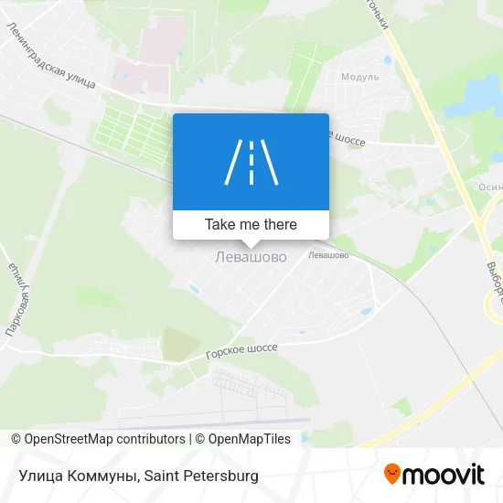 Улица Коммуны map