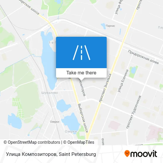 Улица Композиторов map