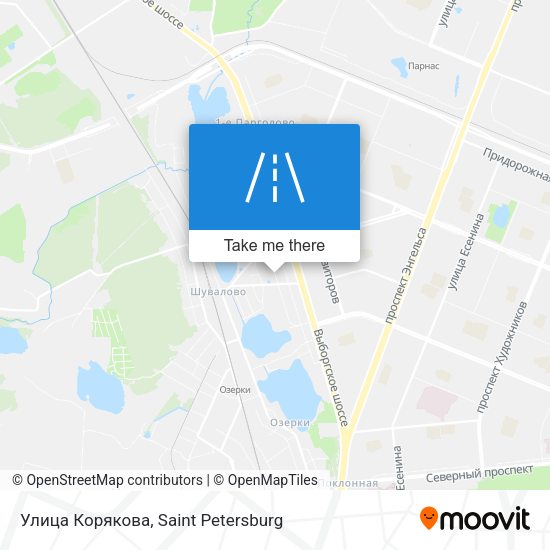 Улица Корякова map