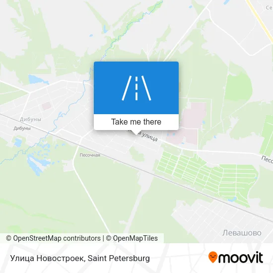 Улица Новостроек map