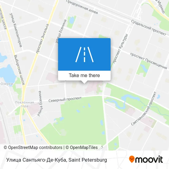 Улица Сантьяго-Де-Куба map