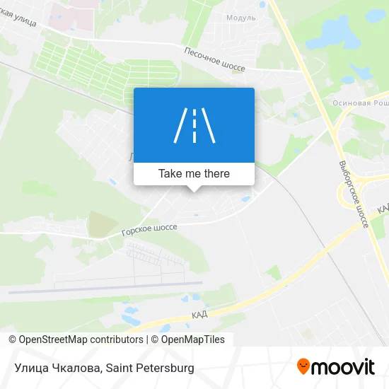 Улица Чкалова map