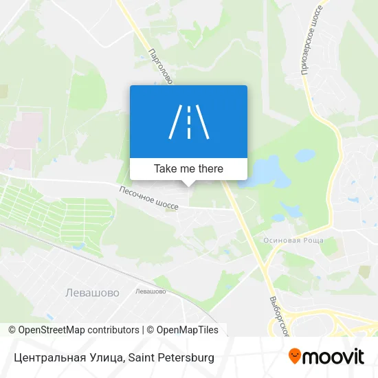 Центральная Улица map