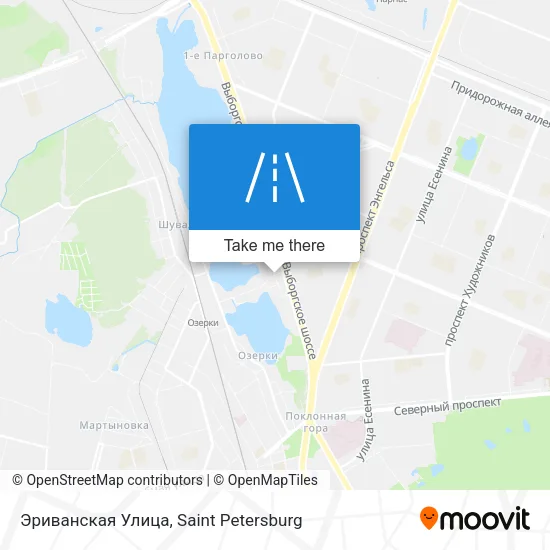 Эриванская Улица map