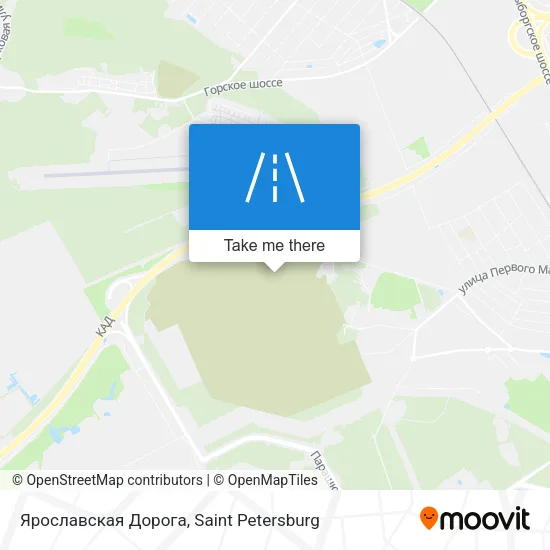 Ярославская Дорога map