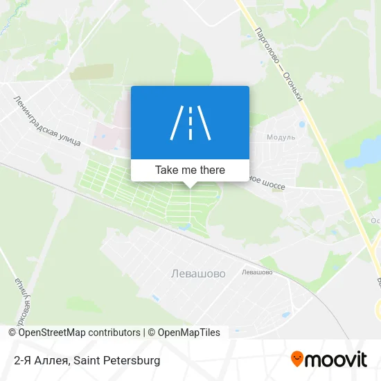 2-Я Аллея map