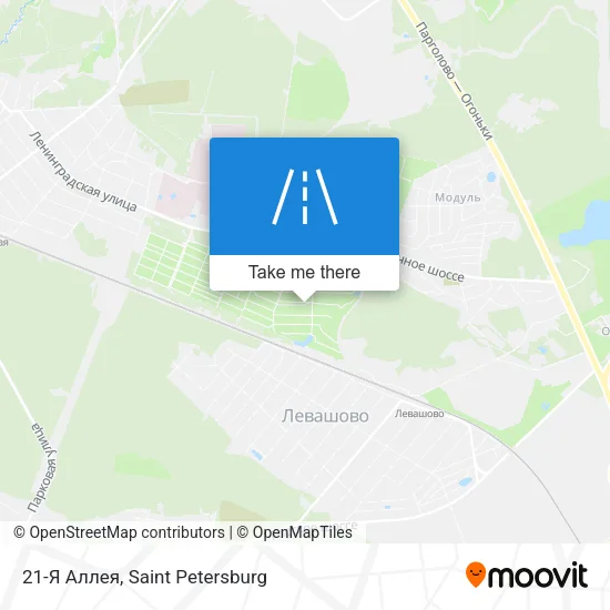21-Я Аллея map