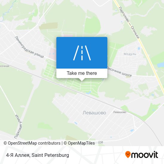 4-Я Аллея map
