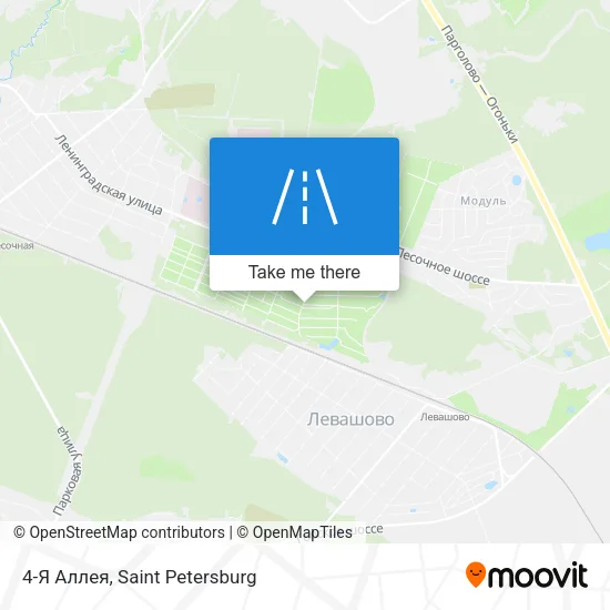 4-Я Аллея map