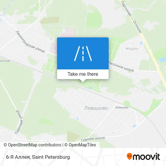 6-Я Аллея map
