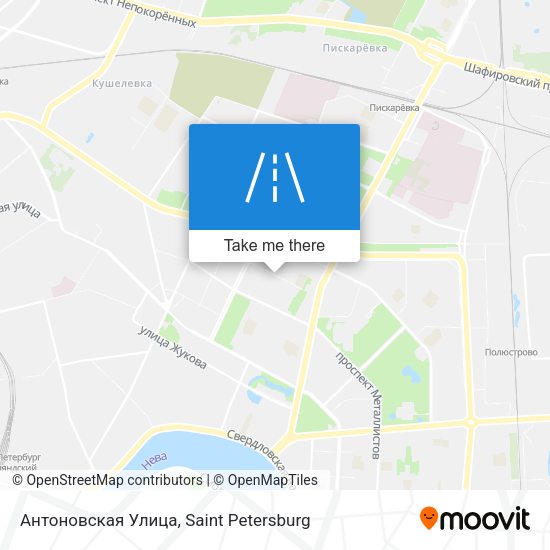 Антоновская Улица map