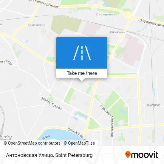 Антоновская Улица map
