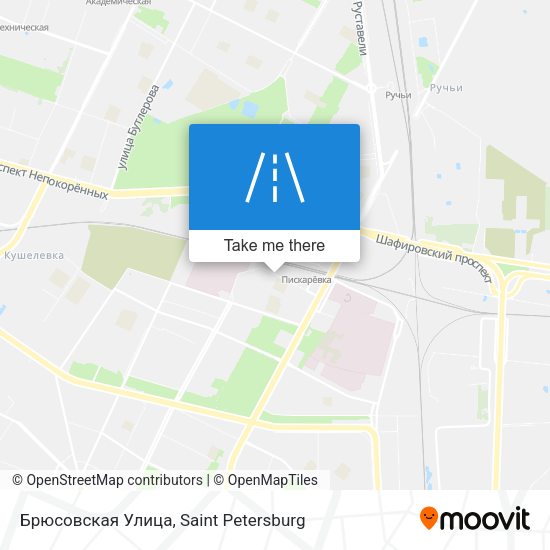 Брюсовская Улица map
