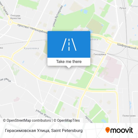 Герасимовская Улица map