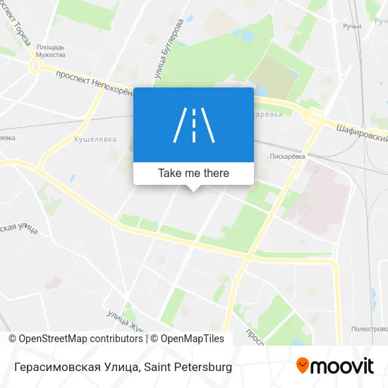 Герасимовская Улица map