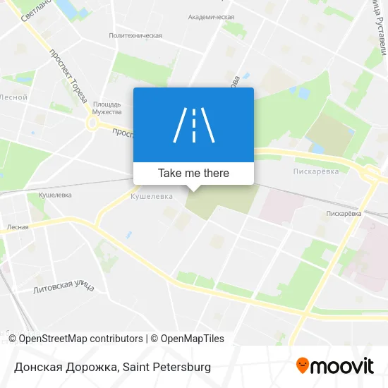 Донская Дорожка map