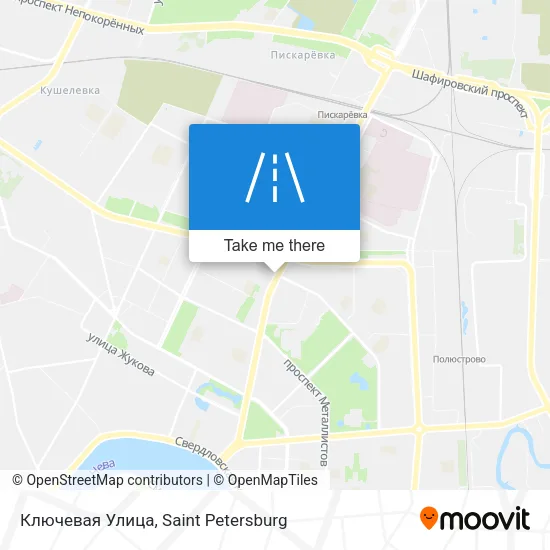 Ключевая Улица map