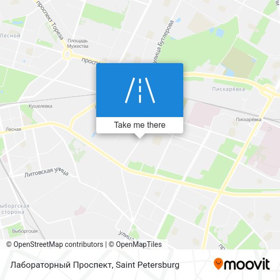 Лабораторный Проспект map