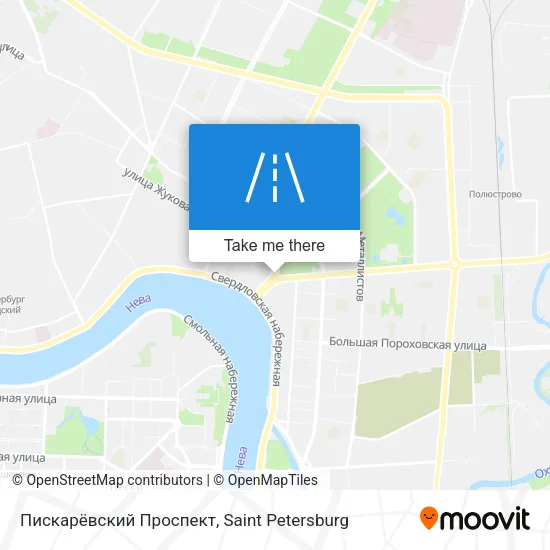 Пискарёвский Проспект map