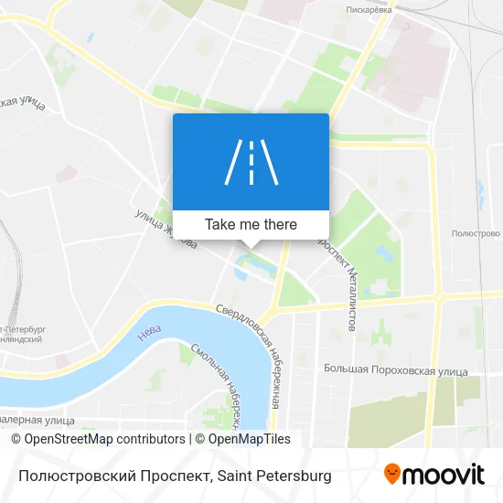 Полюстровский Проспект map