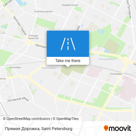 Прямая Дорожка map