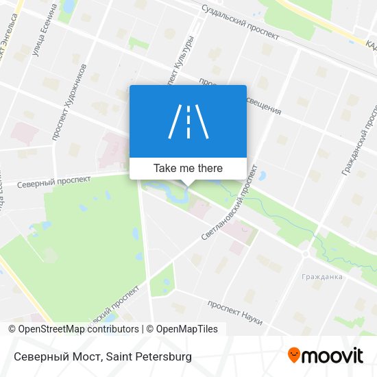 Северный Мост map