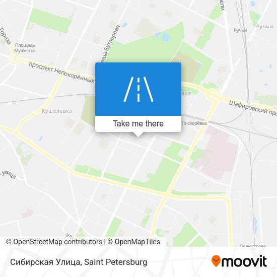 Сибирская Улица map