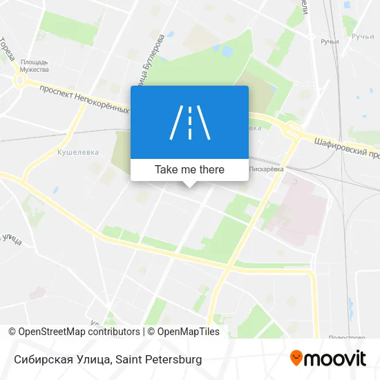 Сибирская Улица map