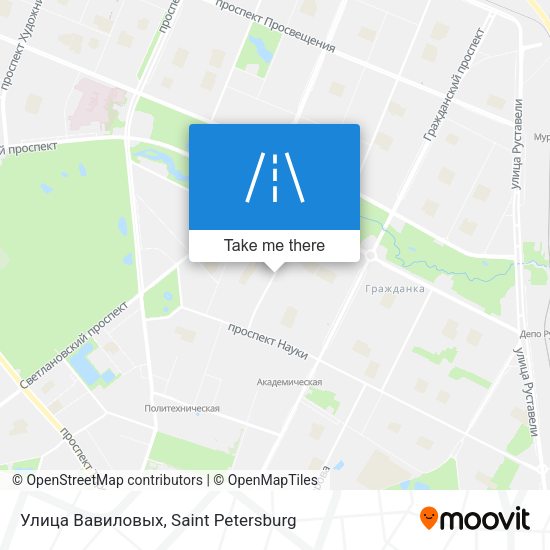 Улица Вавиловых map
