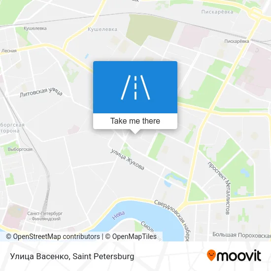Улица Васенко map