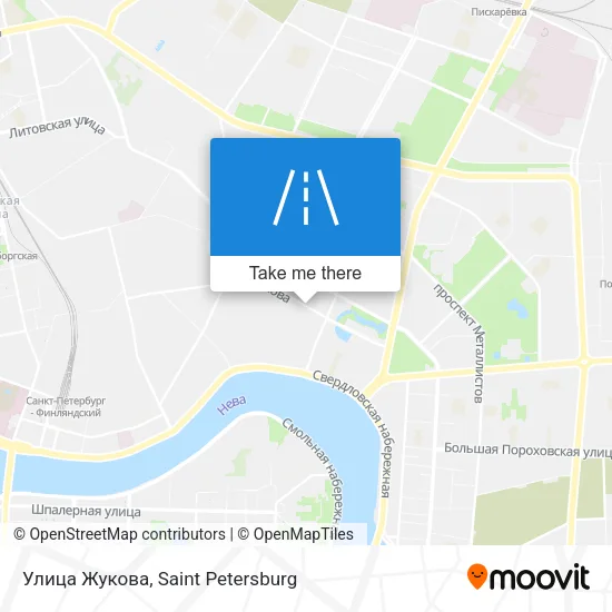 Улица Жукова map