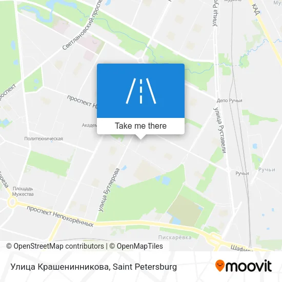 Улица Крашенинникова map