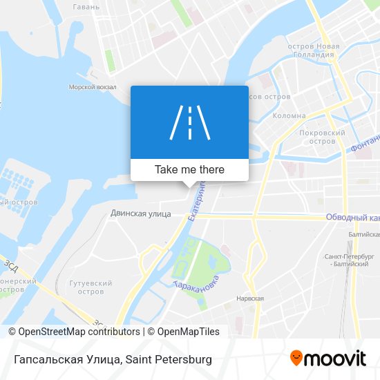 Гапсальская Улица map