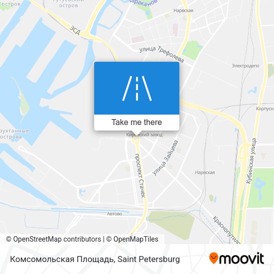 Комсомольская Площадь map