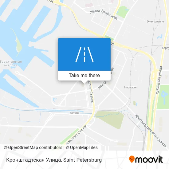 Кронштадтская Улица map