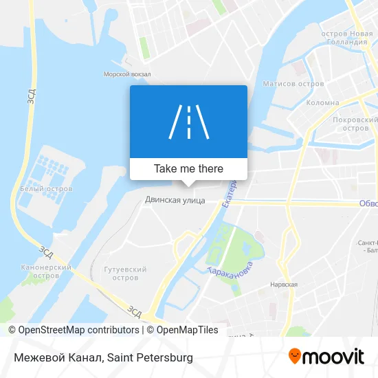 Межевой Канал map