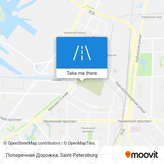 Поперечная Дорожка map