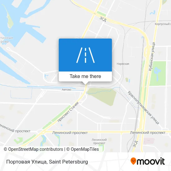 Портовая Улица map