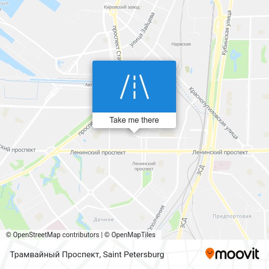 Трамвайный Проспект map