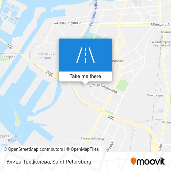 Улица Трефолева map